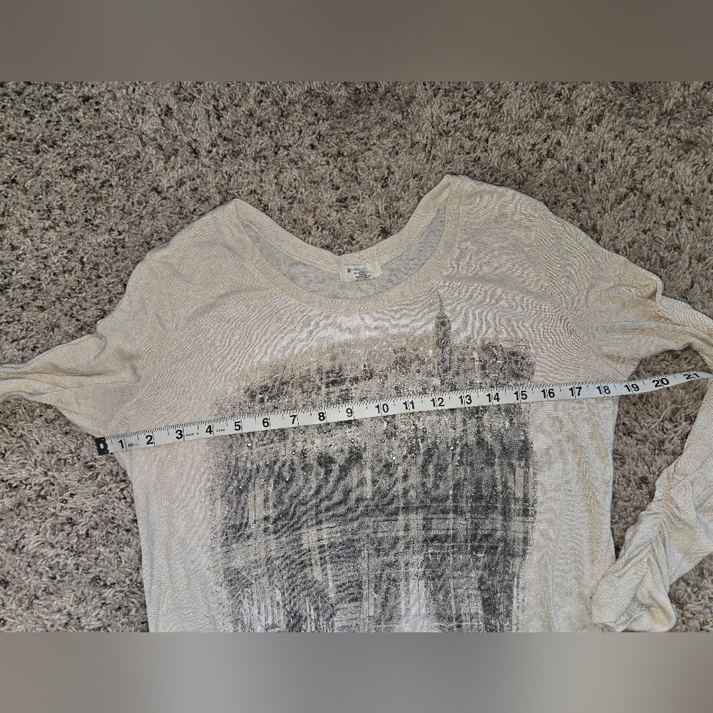 Madison & Berkeley asymmetrical long sleeve Women's Sz Lg - Picture 7 of 10